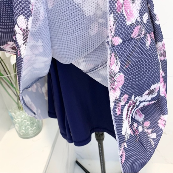 Torrid Skater Dress Purple Floral Sleeveless 16 - Picture 7 of 16